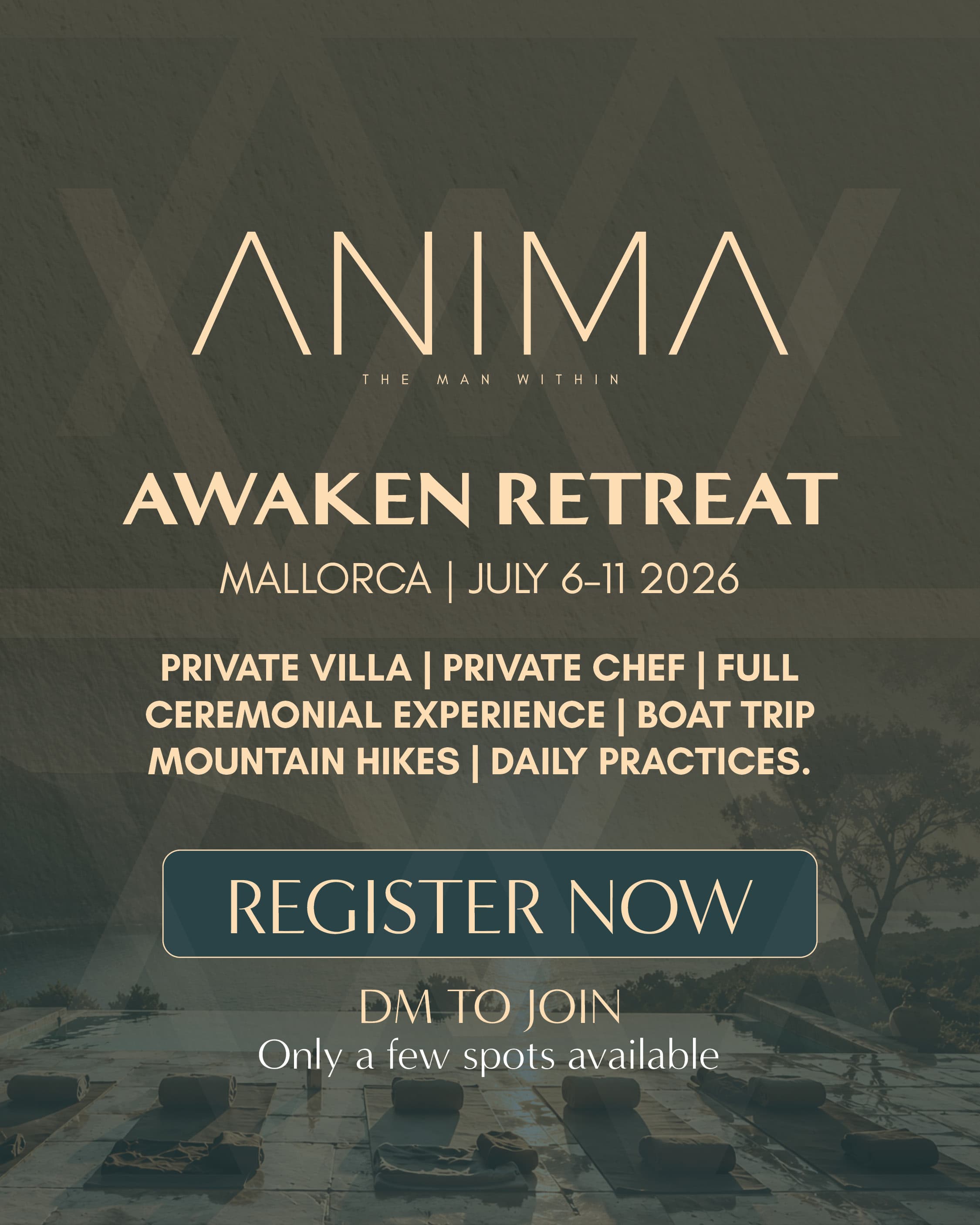 ANIMA Awaken Retreat Mallorca — July 6 to 11, 2026